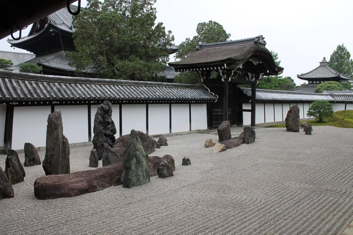 Jardim Zen tradicional