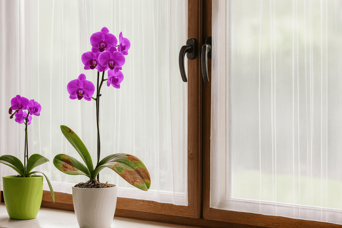 Evite Novas Queimaduras em Sua Orquídea