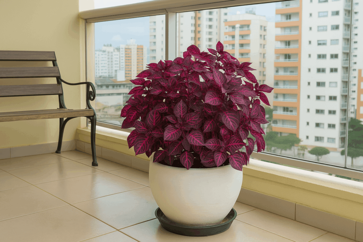 Plantas de Pequeno Porte para Jardim_ Iresine herbstii