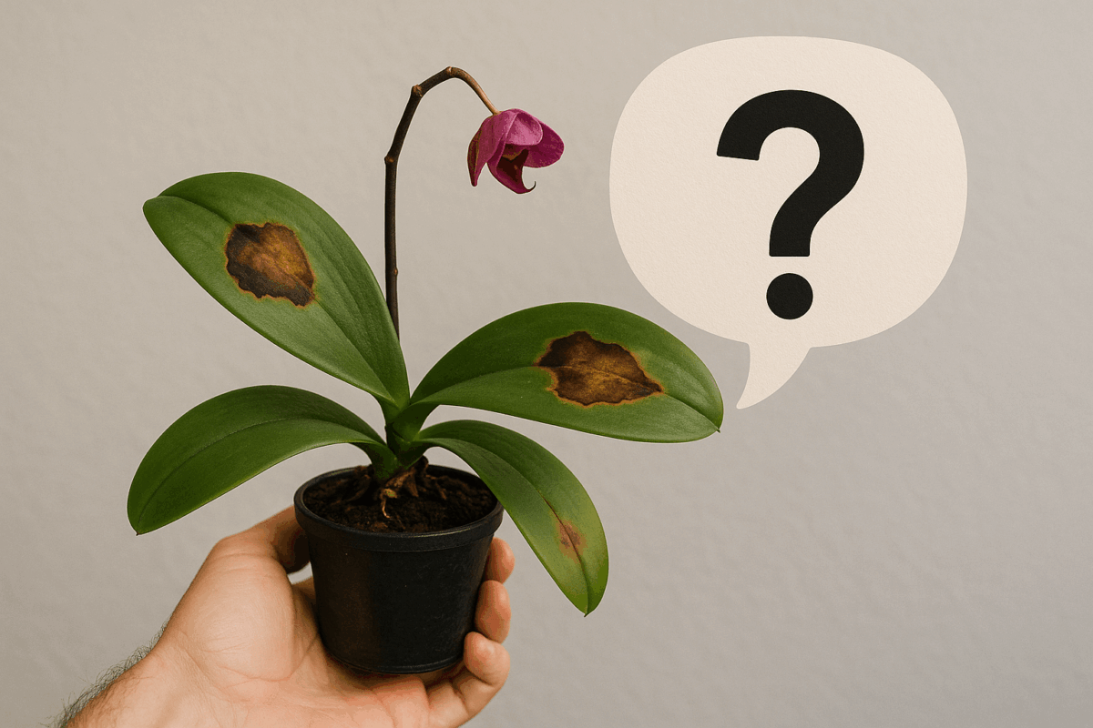 Perguntas Comuns Sobre Orquídea com Folhas Queimadas 